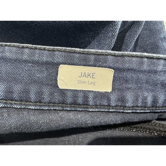 Mavi Jeans Jake Slim Leg Mens 36x30.5 Medium Wash Blue Stretch Denim Pant Preppy - Picture 9 of 16